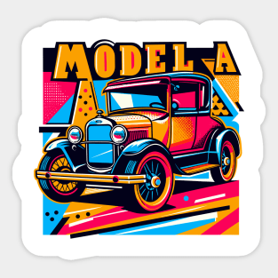 Ford Model A Sticker